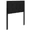 Flash Furniture Bristol Metal Tufted Upholstered Twin Size Headboard in Black Fabric HG-HB1725-T-BK-GG - alternate 2